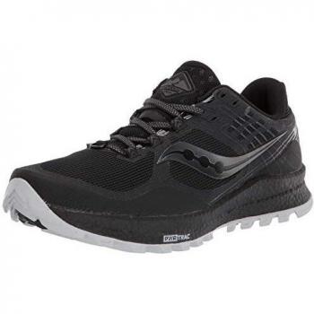 Saucony Xodus 10 Black, Zapatillas para Carreras de montaña Hombre, Negro, 44.5 EU