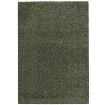 Moqueta Interior de Terciopelo Rizado Verde Oscuro, Lawrence, 80 x 150 cm
