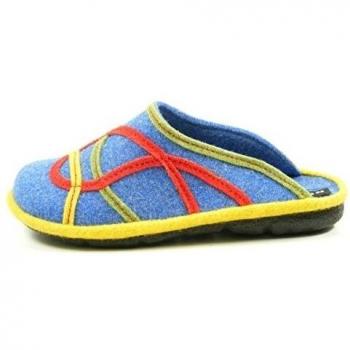 Romika Mikado 85 22085 Pantuflas de fieltro para mujer, schuhgröße_1:39 EU;Farbe:bleu
