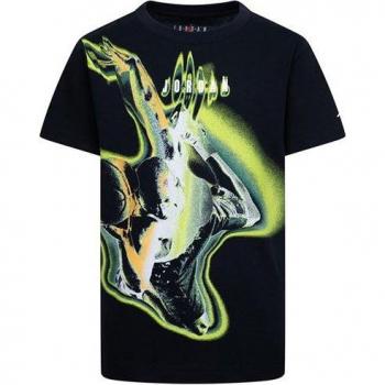 Camiseta Jordan JDB Air Heatmap SS Tee Niño Negro - Talla: 147-158 CM - Unisex
