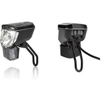 Xlc Luz Delantera Sirius D45 CL-D08, Faro Sirius D45 LED Reflectante 45Lux para Bicicleta