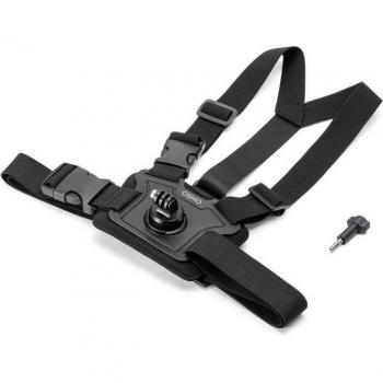 Soporte de Pecho para Cámara DJI Osmo Action - Montaje Ajustable, Compatible con Osmo Action 2, 3 y 4, Color Negro
