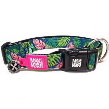 Collar Max & Molly Tropical con Smart ID para perros - Talla S: 28-45 cm de cuello, 15 mm de ancho