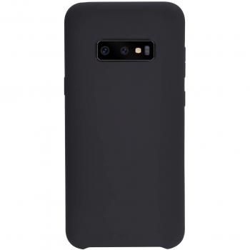 Funda Soft Touch Negra para Galaxy S10e - Silicona Suave y Resistente