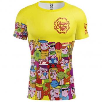 Camiseta Otso Chupa Chups Diversión Eterna de Manga Corta