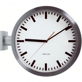 Karlsson Station - Reloj de pared, doble cara