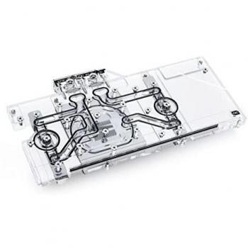 Alphacool Eisblock Aurora GPX-N RTX 3090/3080 Ti HOF mit Backplate - Acryl + Nickel