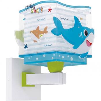 Aplique de pared infantil Little Shark Pequeño Tiburón