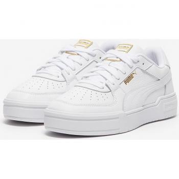 Puma CA Pro Classic White Gold Sneakers Men's Size 10