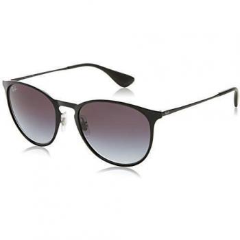 RAY BAN Mod. 3539 Sun, Gafas de Sol Hombre^Mujer, Black Frame with Graygradient Lens, 19 Millimeters