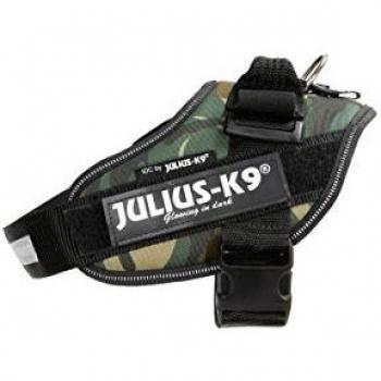 JULIUS-K9 Arnés JULIUS-K9 IDC, 0/M–L, 58–76 cm/40 mm, Camuflaje, Perro