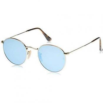 Ray-Ban Unisex's Rb 3447N Sunglasses, Gold, Small