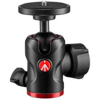 Manfrotto Rótula de bola compacta 494 con disco superior y Trípode Center Ball Head 494