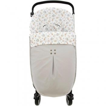 Saco Silla Universal Gris Rosy Fuentes - Funda de paseo de verano universal