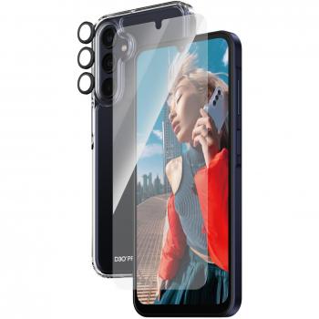Protector 3-en-1 PanzerGlass para Samsung Galaxy A25 5G - Cristal Templado, Protección de Cámara y Funda D3O