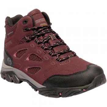 Regatta Holcombe Iep Mid Rise Hiking Boot, Botas de Senderismo para Mujer, Rojo