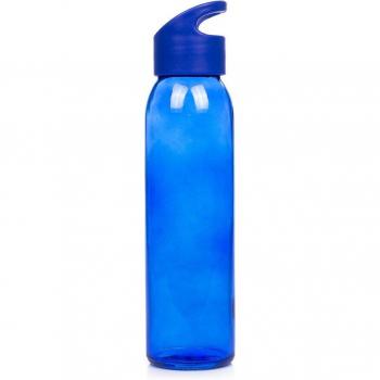 Bidón de cristal Tinof 470ml con tapón a rosca y cuerpo de vidrio transparente