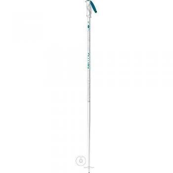 Kerma Elite Light White - Bastones de esquí para mujer, talla 110, color blanco