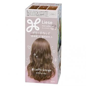 Kao Liese Tint Color Gel Hair Color Latte Greige 191ml