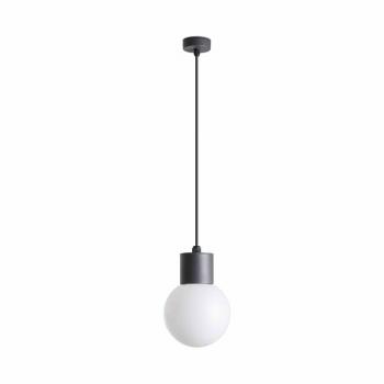 Colgante Jardín Faro Barcelona MOON 74427C-01 gris, Lámpara colgante gris oscuro
