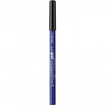 Lápiz Gel 2 en 1 Kajal y Eyeliner Waterproof Azul Intenso Deborah Milano 1,21 g