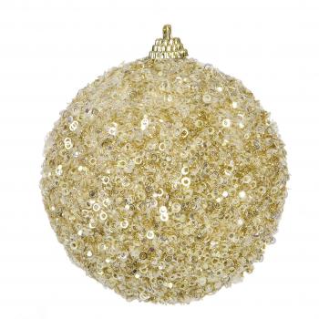 eurof irany SW/B/marin1/2 – 6 bolas de navidad, poliestireno, Oro, 10.0 x 10.0 x 10.0 cm