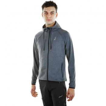 Chaqueta Deportiva para Hombre Joluvi Kross Full Gris oscuro
