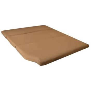 Colchón Camper Plegable para Volkswagen California T4 - 8cm HR 30kg/m3 + 3cm Viscoelástica - Beige