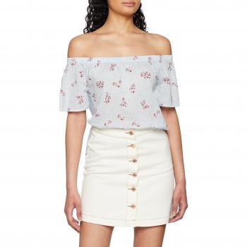 Vero Moda Vmcille Off Shoulder Top, Camiseta sin Mangas para Mujer, Multicolor