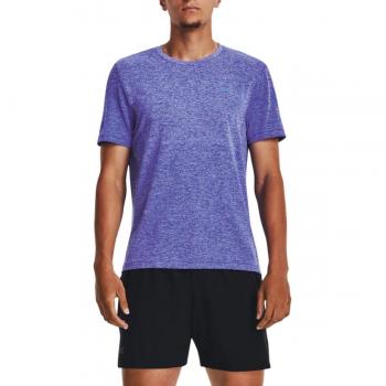 Camiseta de Hombre Under Armour Seamless Strike, tipo: camiseta de manga corta, características: tejido seamless para mayor comodidad, diseño ligero y transpirable, tecnología que absorbe el sudor, ajuste cómodo y moderno