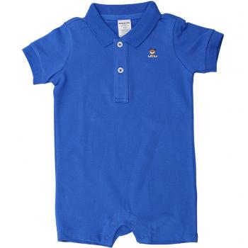 Minizone Bebés Peleles Polo Monos Manga Corta Body Verano Algodón Mameluco para Niñas Niños
