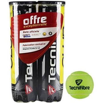 Pelotas de Tenis Tecnifibre Club - Paquete Doble (8 Pelotas)