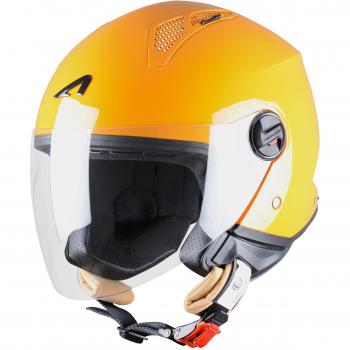 Astone Helmets Mini Jet Army Casco Jet, color Naranja, talla M