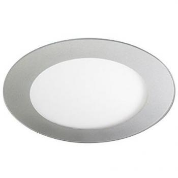 Downlight LED Redondo Novo Lux 6W 4000K Gris - Iluminación Eficiente y Moderna