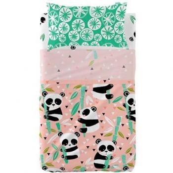 Juego de Sábanas para Cuna Maxicuna 2 Piezas Rosa, 120x180 cm, 100% Algodón, Calidad de 150 TC, Fabricado en España