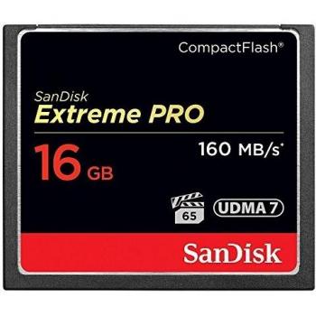 SanDisk SDCFXPS-016G-X46 16GB Extreme Pro 160MB/s CompactFlash Card