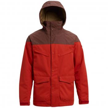 Burton Breach Chaqueta de Snowboard, Hombre, Rojo