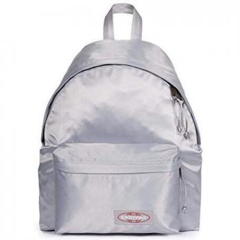EASTPAK ZAINO PADDED PAK'R SATIN SILVER