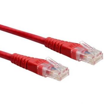 Cable de Red UTP Cat.6, 1.5 metros, PVC, Rojo