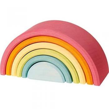 Grimms Arcoiris, 6 piezas, pastel