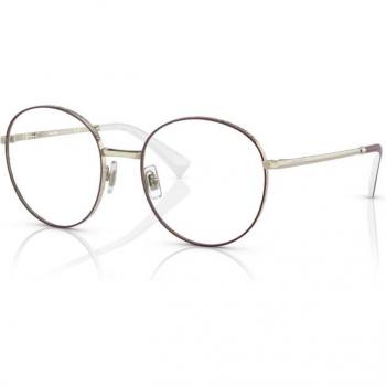 Miu Miu MU51VV 09X1O1 Women's Round Bordeaux Eyeglasses