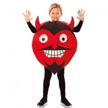Disfraz de Emoticono Diablo para niños