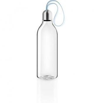 Eva Solo | Mochila Botella de 0,5 l | Plástico sin BPA, silicona y acero inoxidable | Azul suave