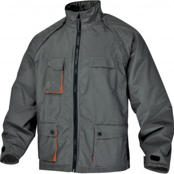 Delta plus - Cazadora poliester poliuretano mach2 gris/natural talla xl