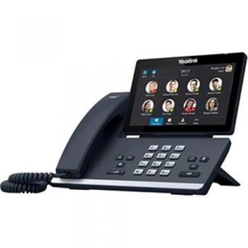Yealink T56A HD Smart Android Business Corded IP Touchscreen Phone Compatible with Skype for Business - Black