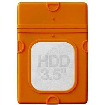 Fantec 1868 - Funda de Silicona para Discos Duros de 3.5, Color Naranja