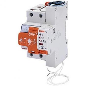 Interructor Magnetotérmico Diferencial Restart 2P 16A 30mA 4500A Gewiss GWD4227R