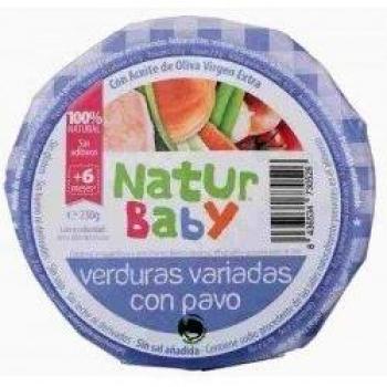 Verduras Variadas Con Pavo Naturbaby Tarrina 230 G