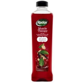 Radox Feel Good Fragrance Muscle Therapy Espuma de Baño 500ml con aroma a pimienta negra y ginseng