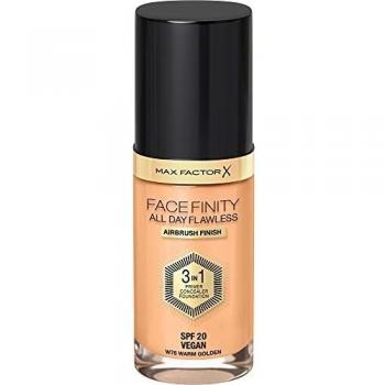 Max Factor Facefinity 3-in-1 All Day Flawless Foundation with SPF20 in Warm Golden - 30ml